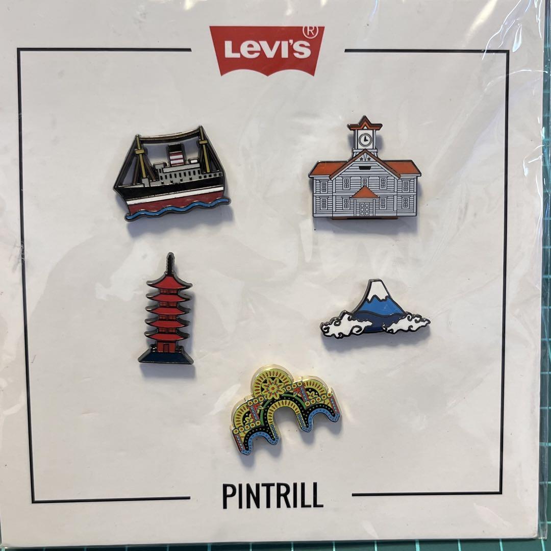 ☆6種 LEVI'S リーバス ピンバッチ ピンズ セット売りPINTRILL - メルカリ