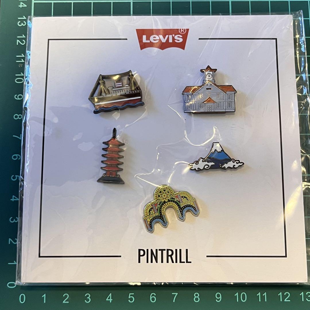 ☆6種 LEVI'S リーバス ピンバッチ ピンズ セット売りPINTRILL - メルカリ