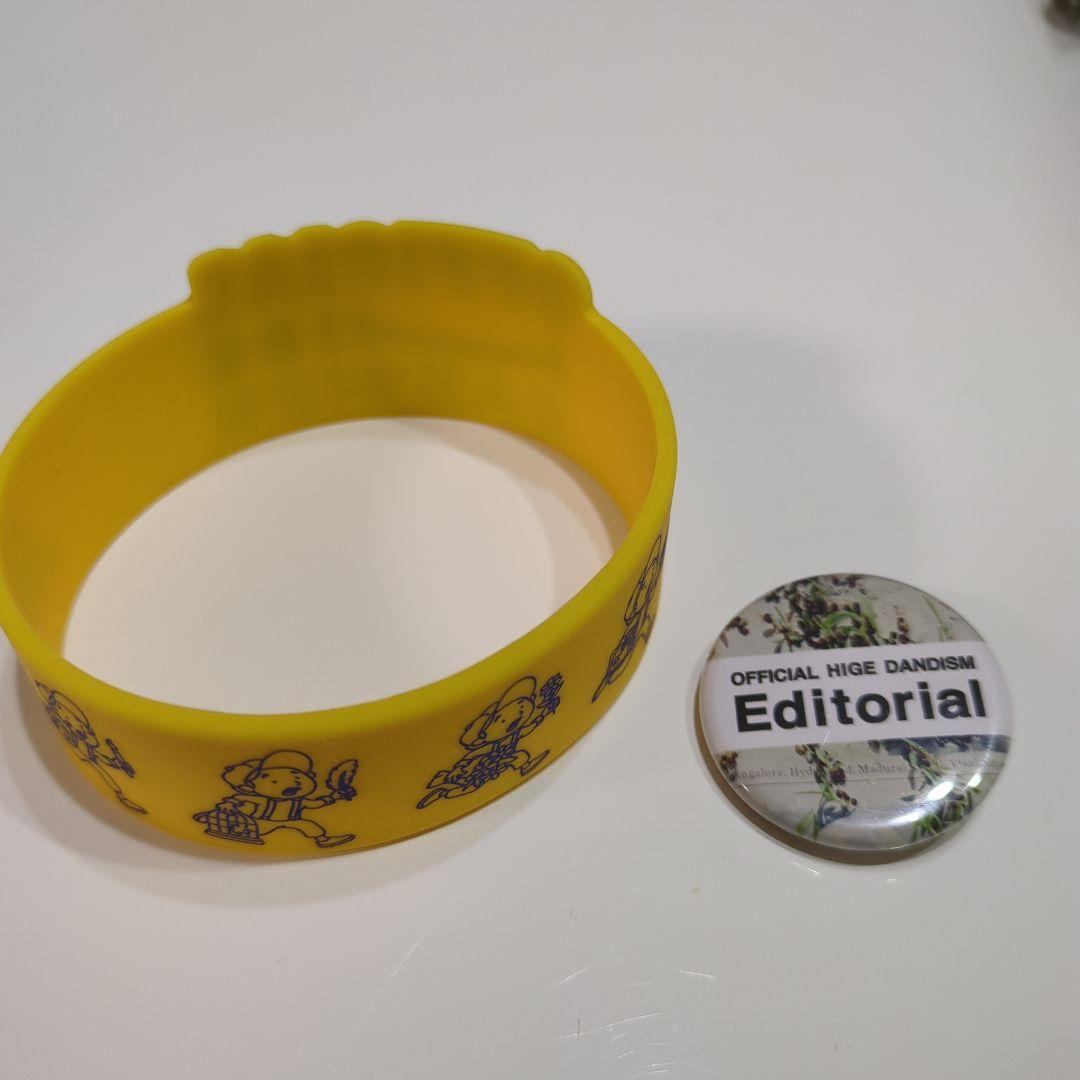 official髭男dism ラバーバント おまけ付缶バッジ - メルカリ