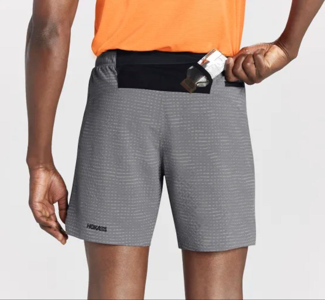 【kt52】【美品】HOKA GLIDE 7 INCH SHORT