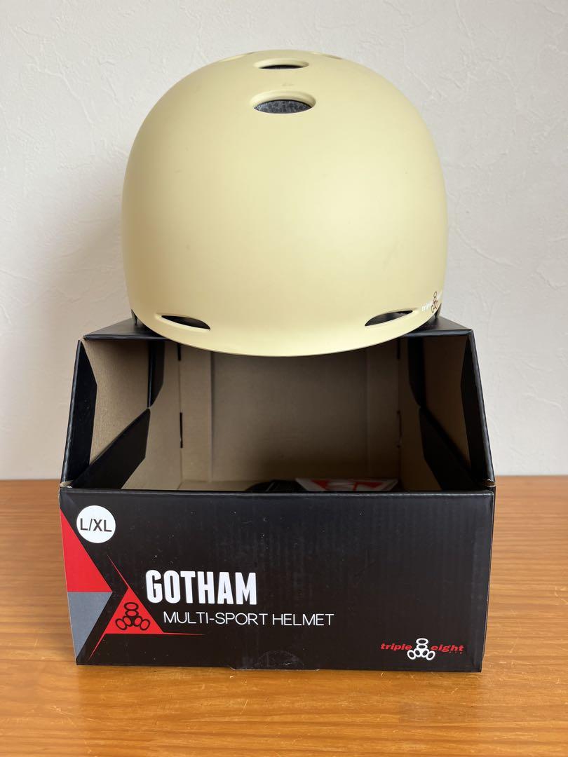 triple 8 GOTHAM ヘルメット　クリームマット