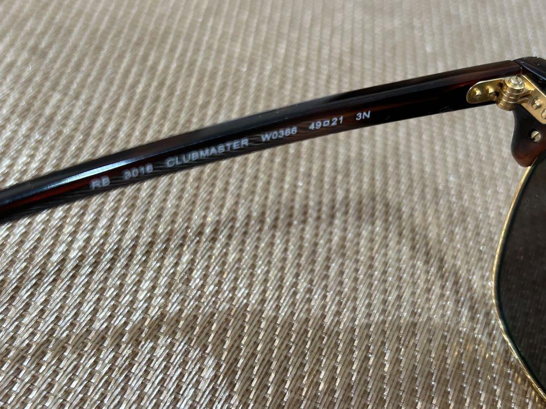 Ray-Ban RB3016 Clubmaster サングラス 49-21