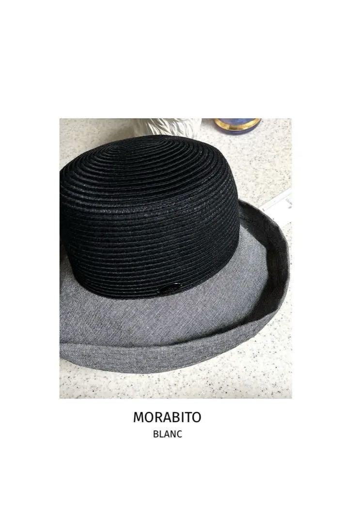 MORABITO モラビト《ブラン》MOロゴプレート ブリム ハット