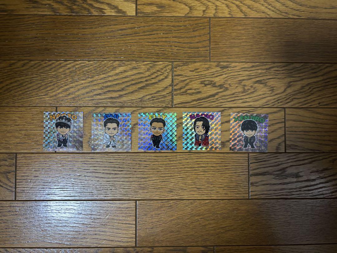 三代目JSB ホログラムステッカー臣 NAOTO 小林直己 山下健二郎 ELLY
