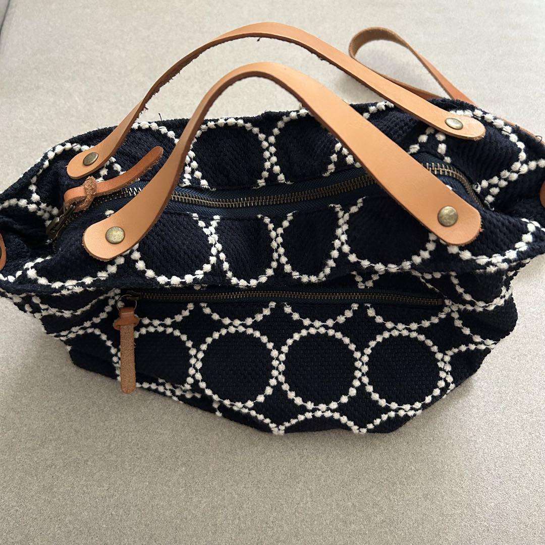 【ハンドメイド】minaperhonen tambourine bag