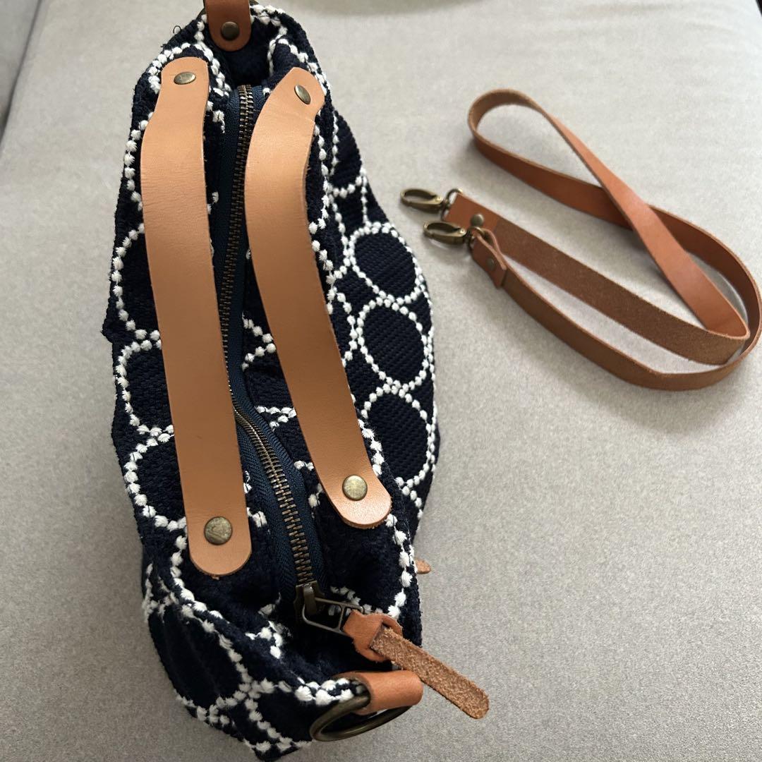 【ハンドメイド】minaperhonen tambourine bag