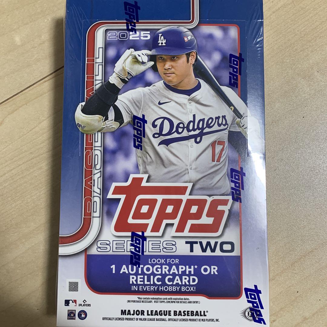 【最安値】topps 2025 series2 hobby box