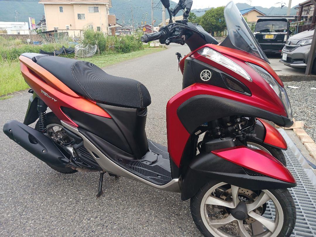 側車付き軽二輪登録 .トリシティ125.好調.好調動画