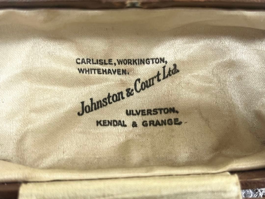 現品限り】英国 アンティーク ジュエリーボックス 茶色