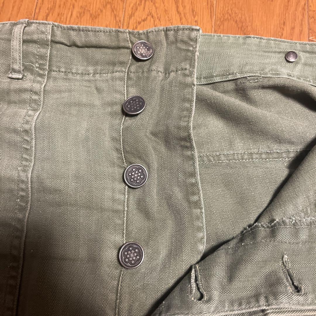 M-47 50〜60s ベイカーパンツ　ヘリンボーン　13スターボタン