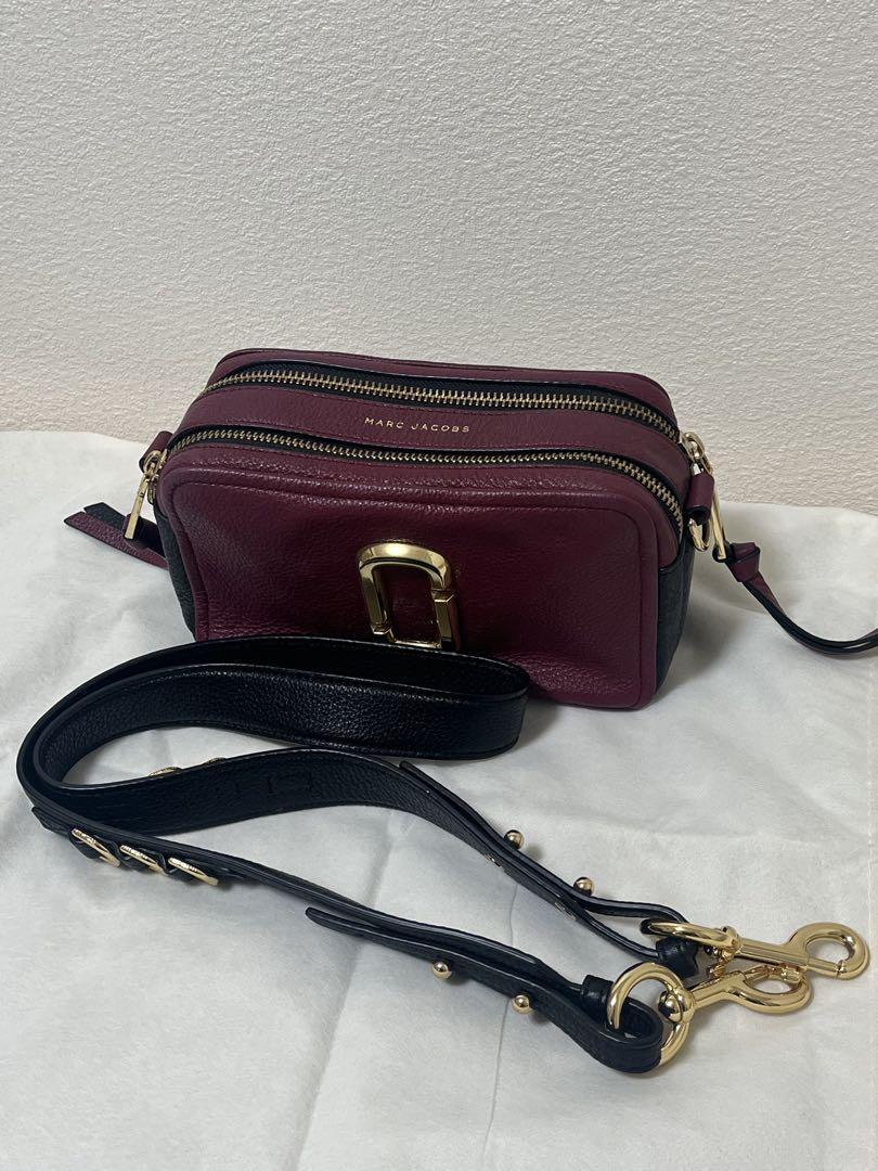 値下げ】MARC JACOBS バーガンディ ショルダーバッグ 値下げ】MARC JACOBS バーガンディ ショルダーバッグ