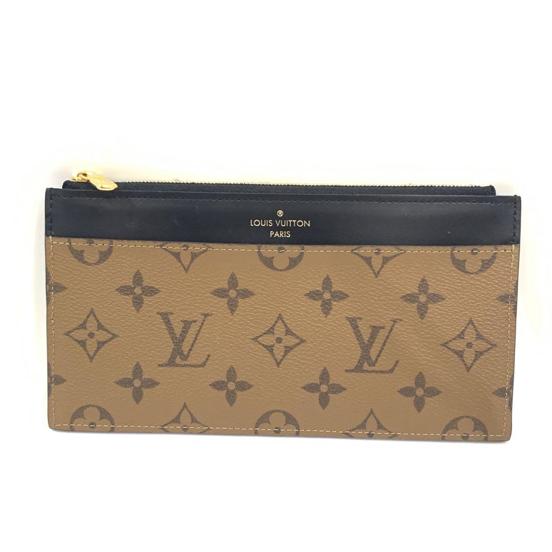 ルイヴィトン モノグラムリバース スリムパース 財布 ユニセックス 中古 ②