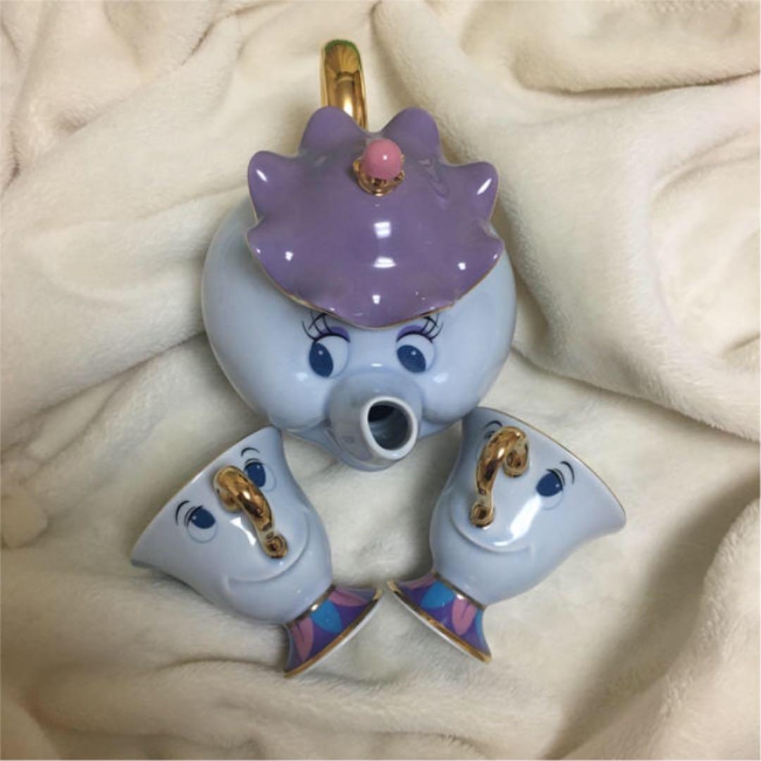 日本公式品 ディズニー ポット夫人 チップ Sapradoo Com