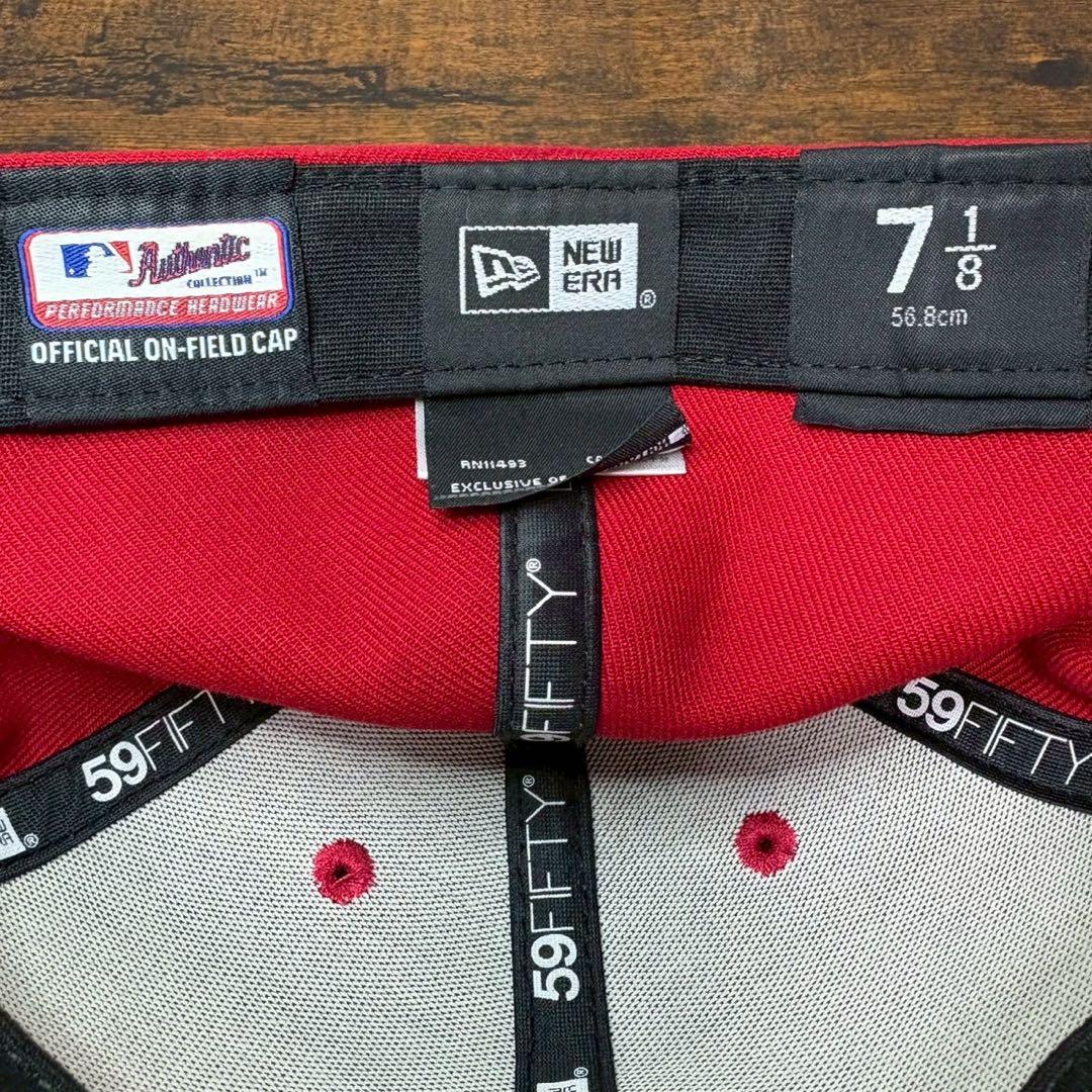 D24 ニューエラ 59fifty セントルイス カージナルス MLB 1300