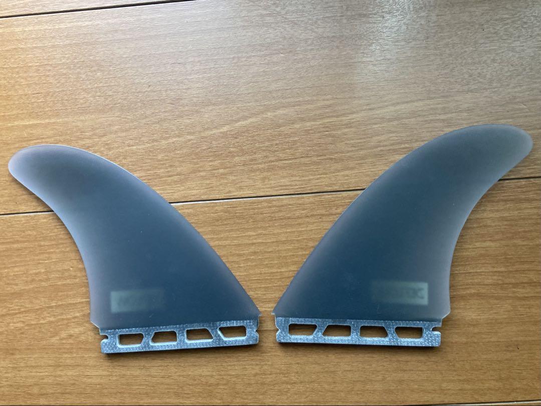 DEFLOW サーフボードフィン 2枚セット
