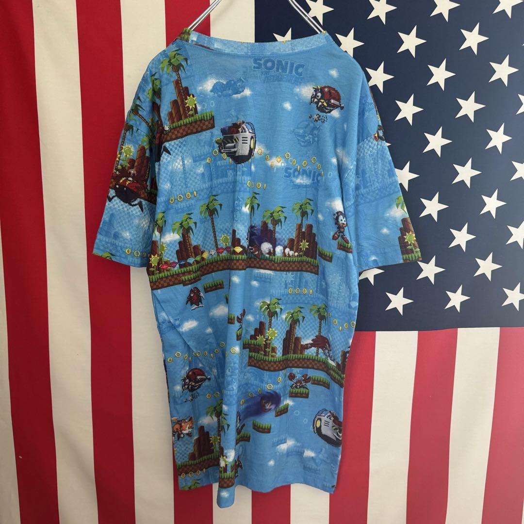 SONIC THE HEDGEHOG Tシャツ S