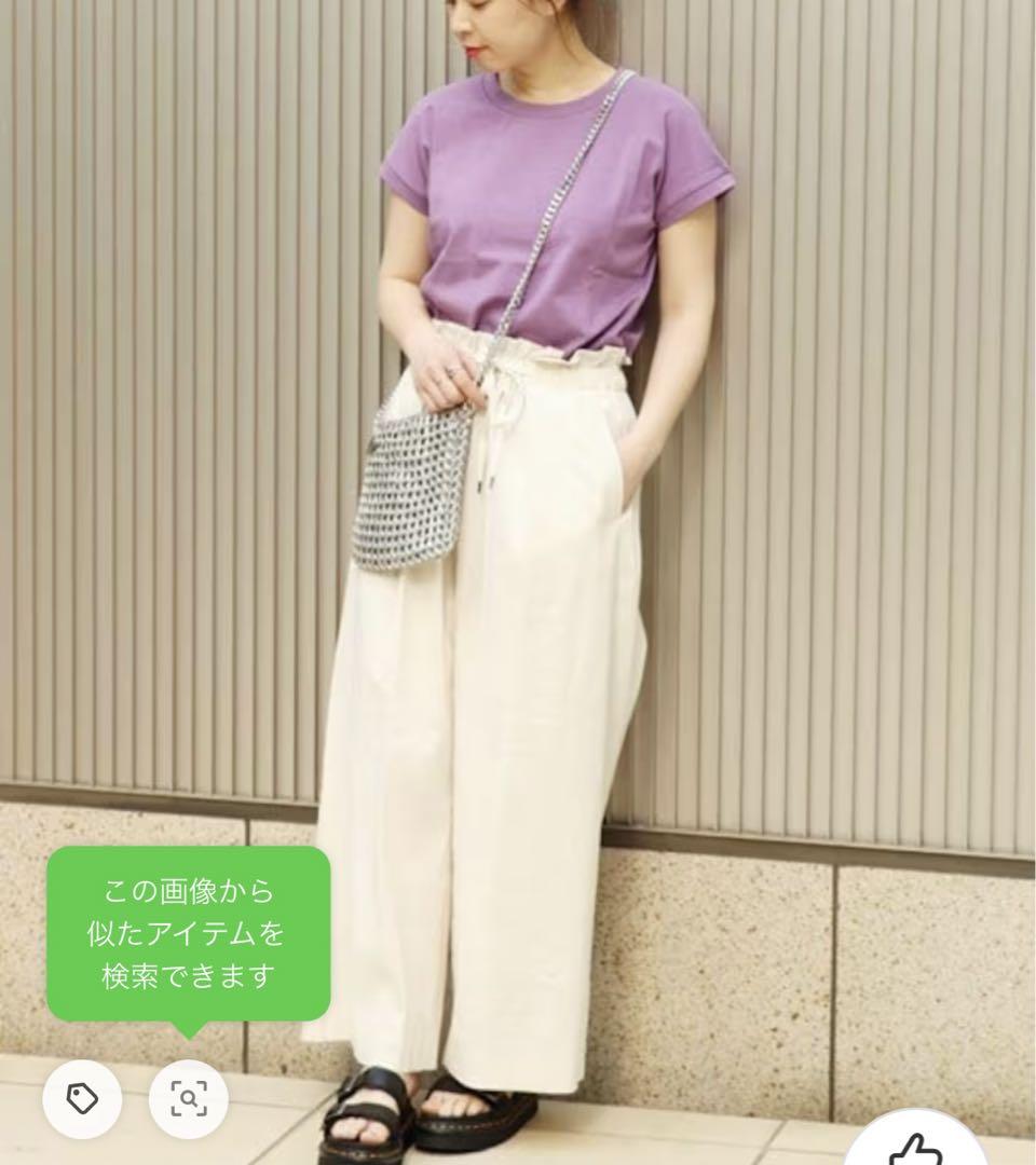 良品】JOURNAL STANDARD☆リネンレーヨンギャザーパンツ ピンク