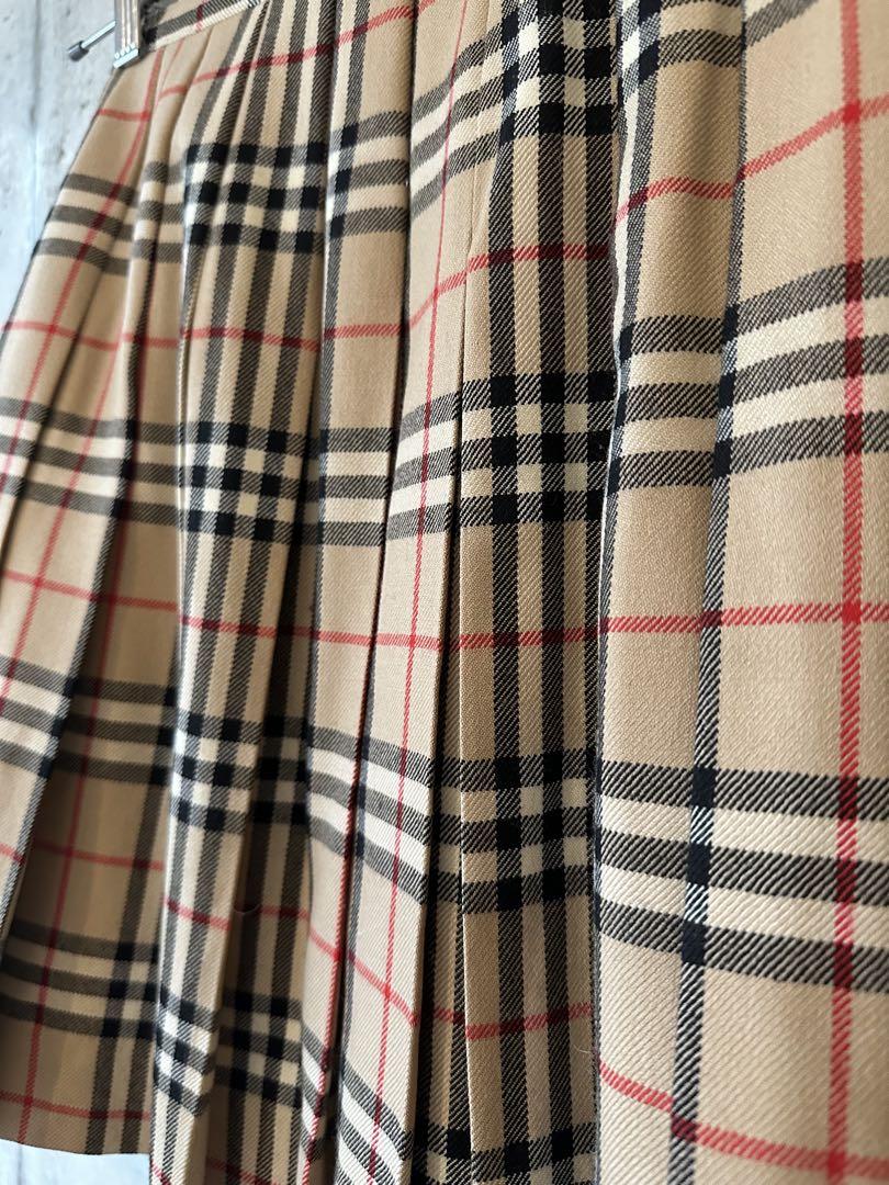 【最終価格】 BURBERRYバーバリーブルーレーベル チェック スカート
