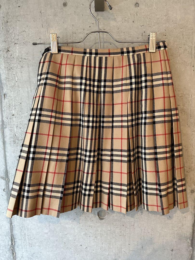 【最終価格】 BURBERRYバーバリーブルーレーベル チェック スカート