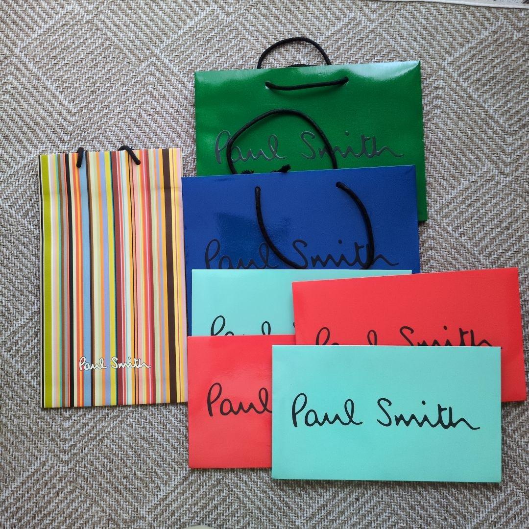 Paul Smith/ポールスミス☆ショップ袋 7枚セット ショッパー