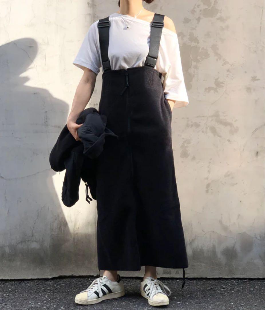 PHEENY POLARTEC FLEECE SALOPETTE SKIRT SIZE PHEENY