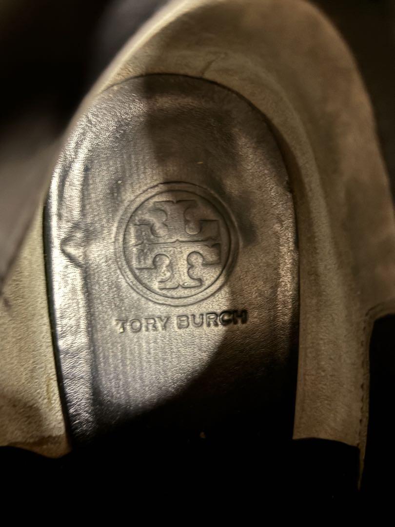 Tory Burch トリーバーチショットブーツ ヒョウ柄本革　39