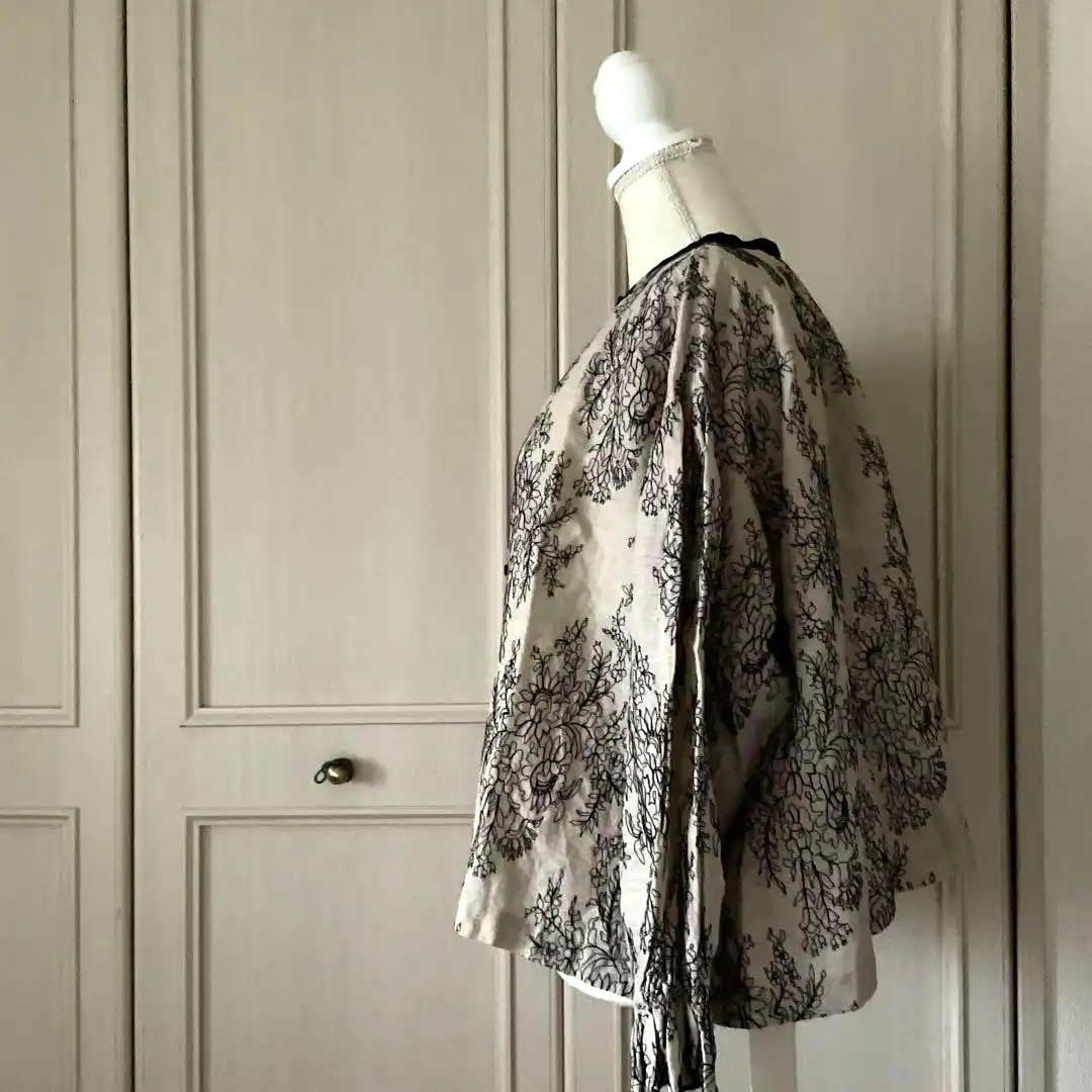 19 @ フォロー感謝割 ネストローブ nest Robe 刺繍 花柄 総柄