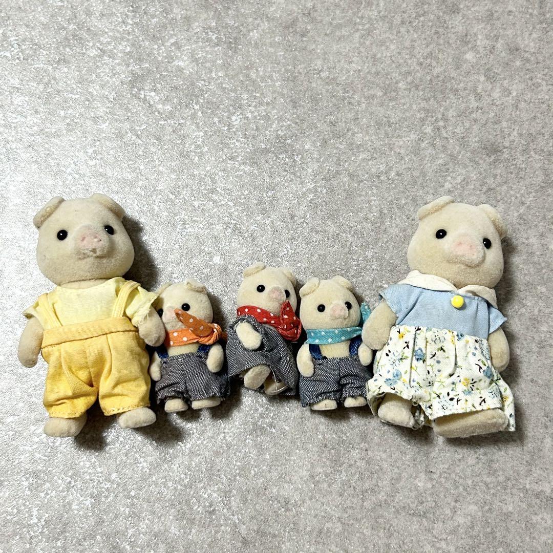 シルバニアファミリー ブタ みつごの赤ちゃん