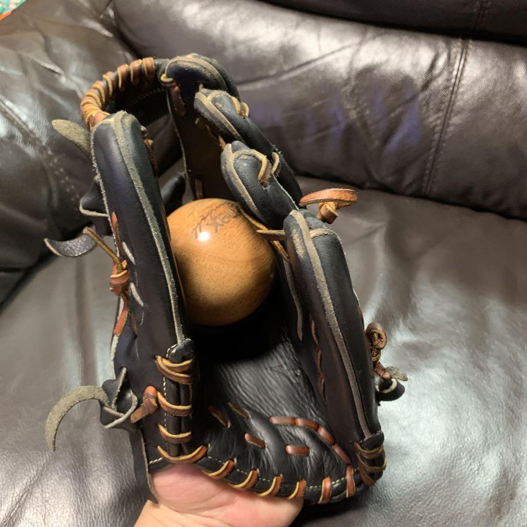 ミズノ　グローバルエリート　軟式内野手用グローブ