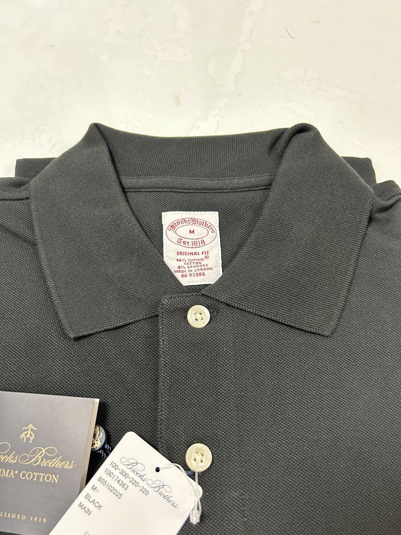 スーピマコットンストレッチ　ピケ　GFロゴ　ポロシャツ　Original Fit