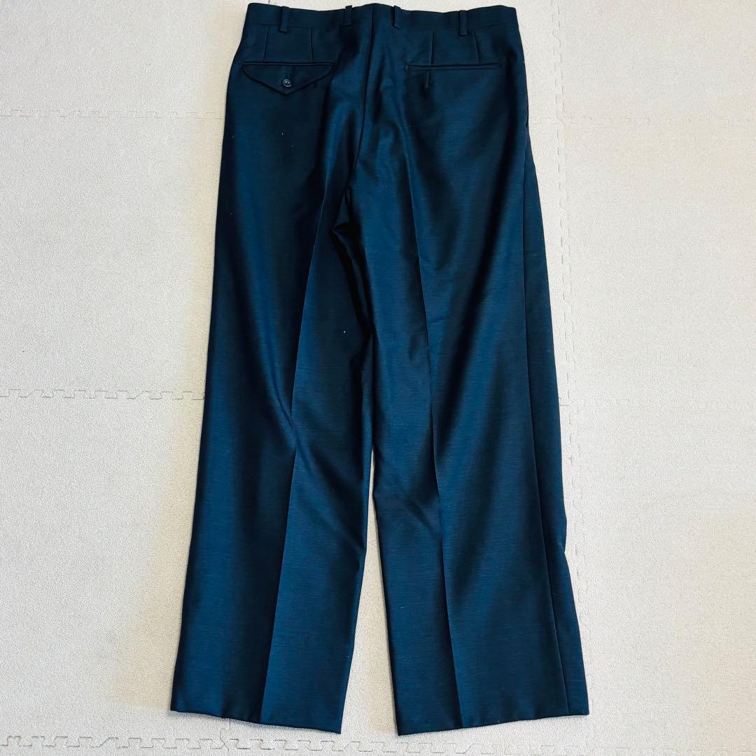 バーバリーズ スーツ セットアップ ダブル ネイビー モヘヤ ウール 毛 M バーバリーズ スーツ セットアップ ダブル ネイビー モヘヤ ウール 毛 M