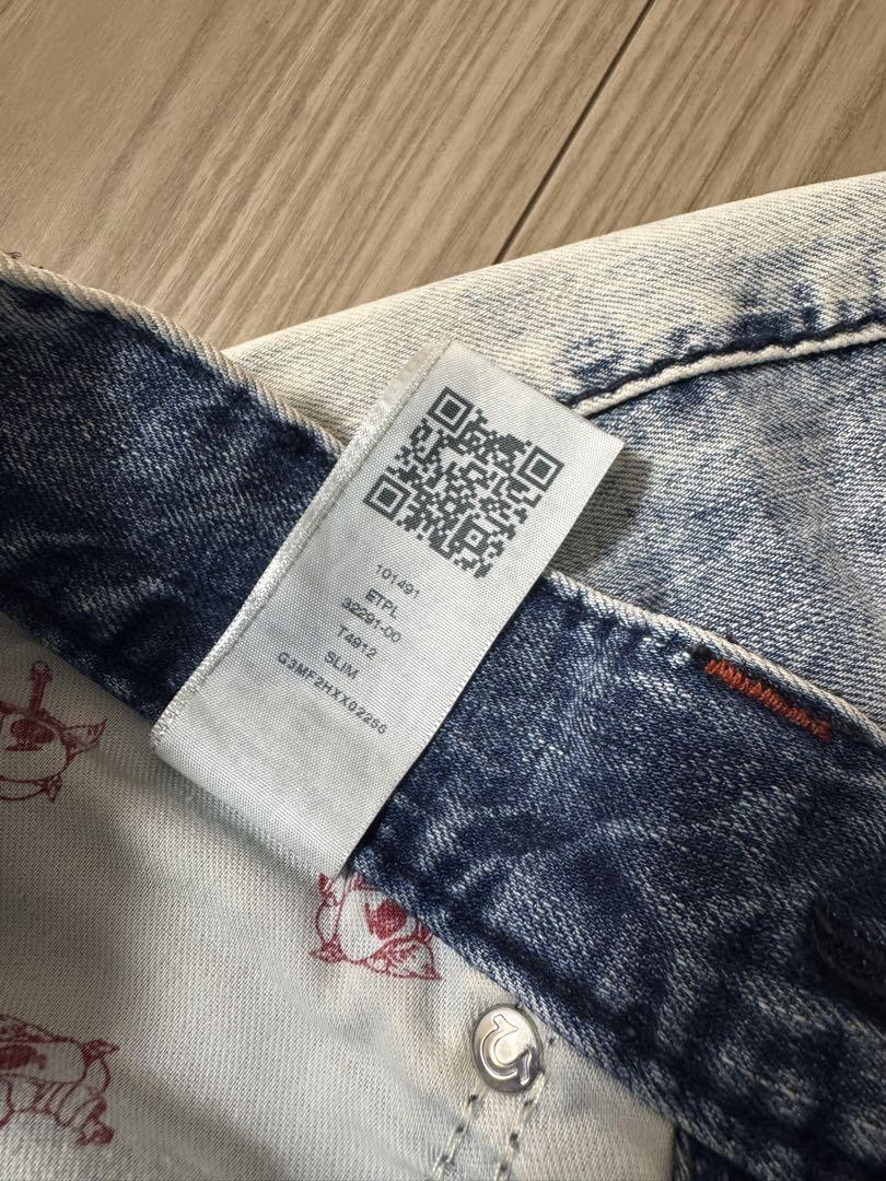 未使用に近い！TRUE RELIGION ストレートデニム 30インチ