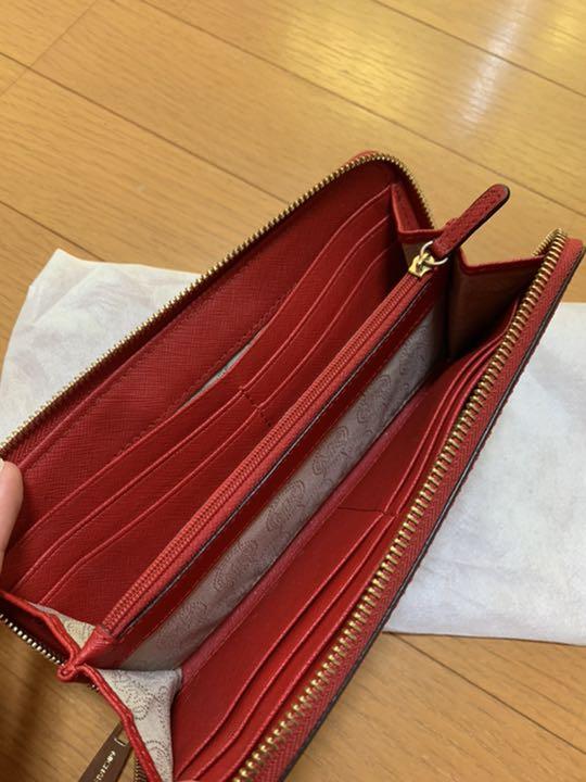 未使用 MICHAEL KORS / マイケルコース 長財布/レッド 1＊22