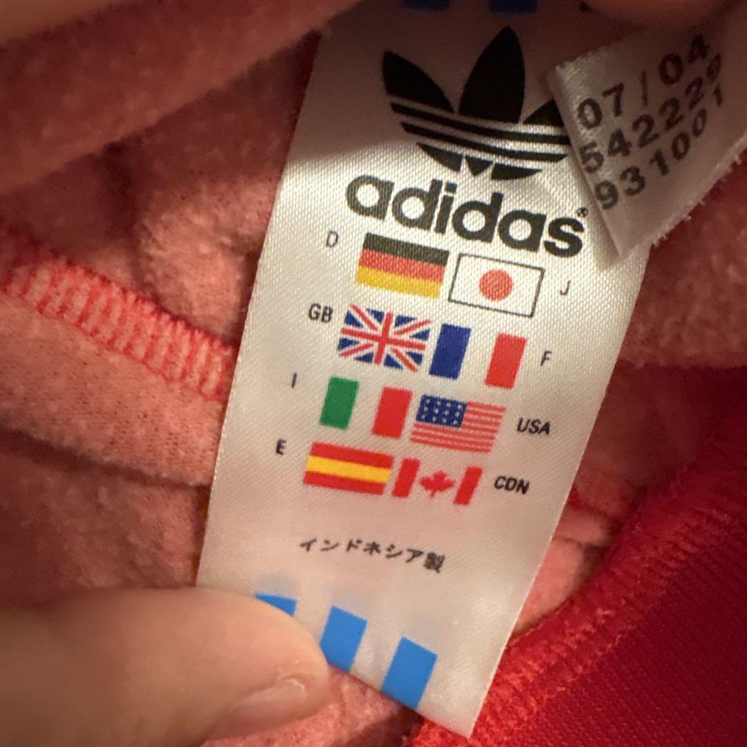 adidas トラックジャケット　M