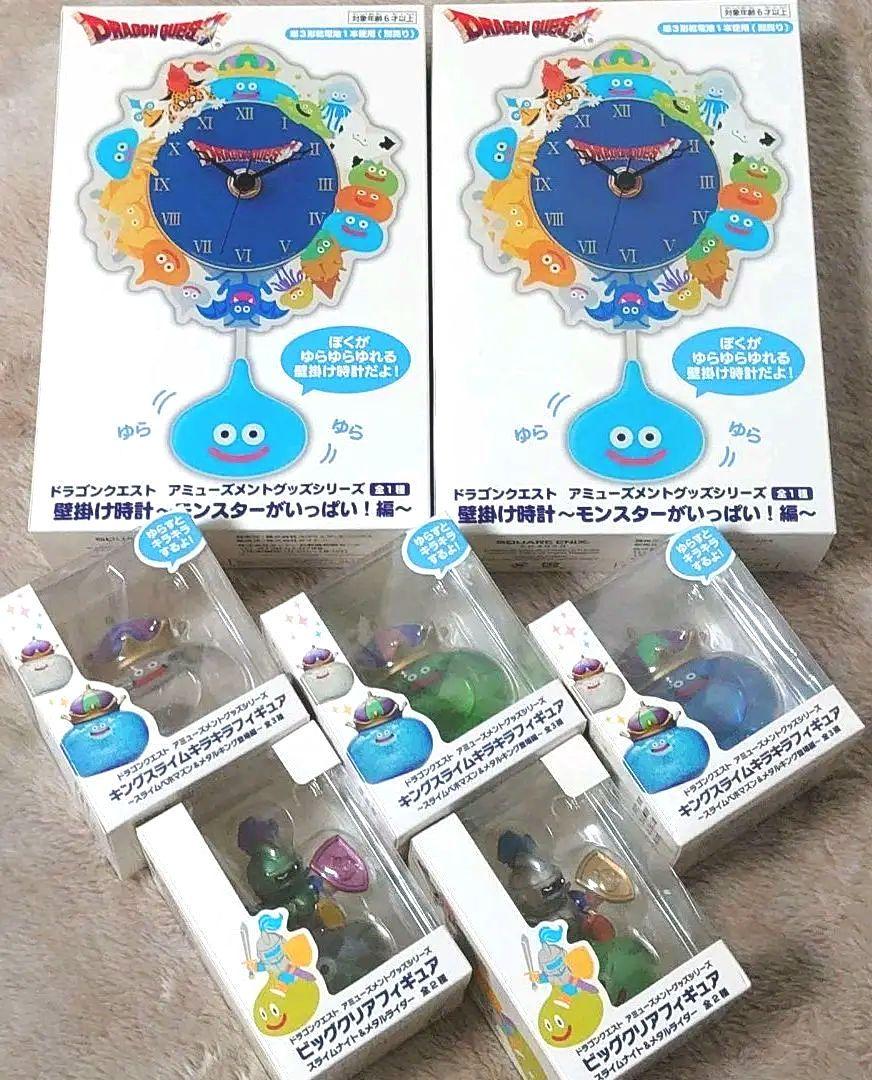 注目 ドラクエ キングスライム スライムナイト フィギュア 壁掛け時計 7点セット ゲームキャラクター Www Saopedrodasmissoes Rs Gov Br
