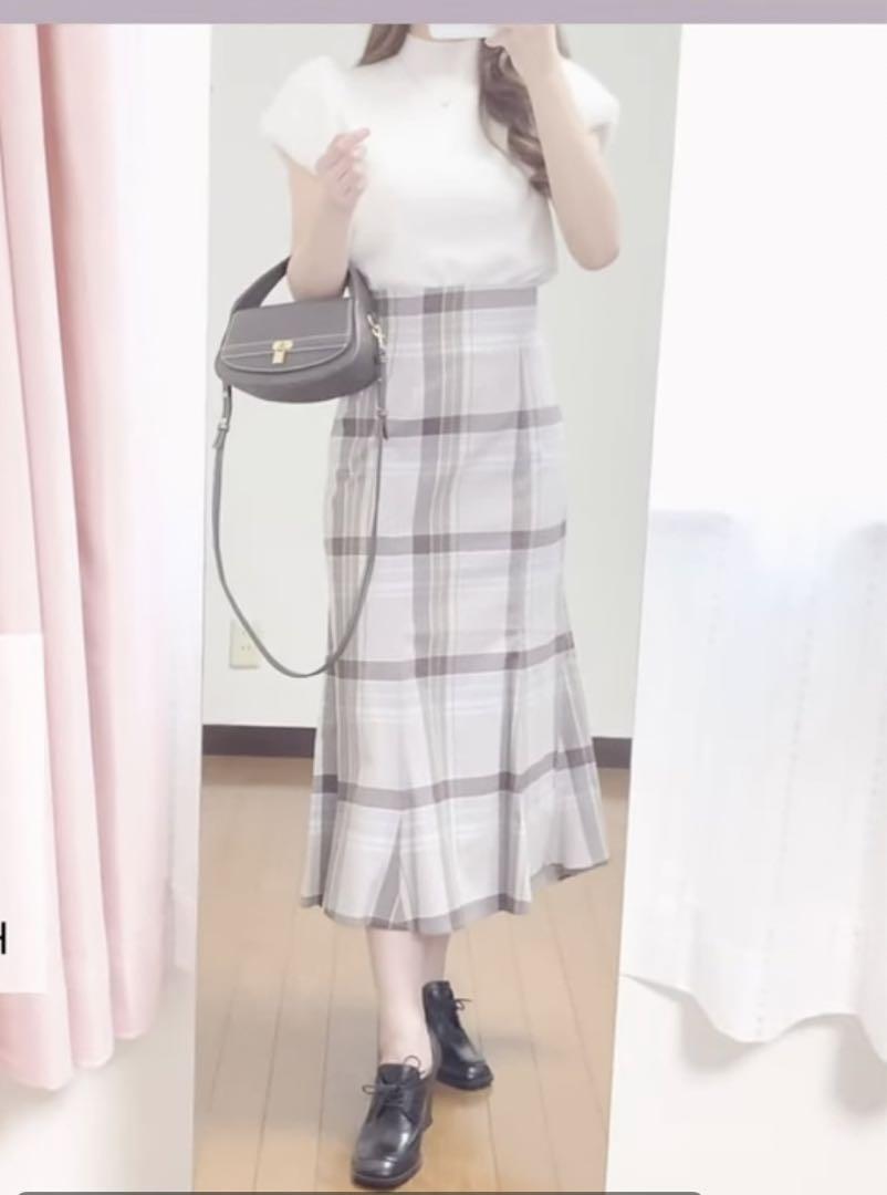 フィッシュテールスカート snidel ブラウン 0 スカート