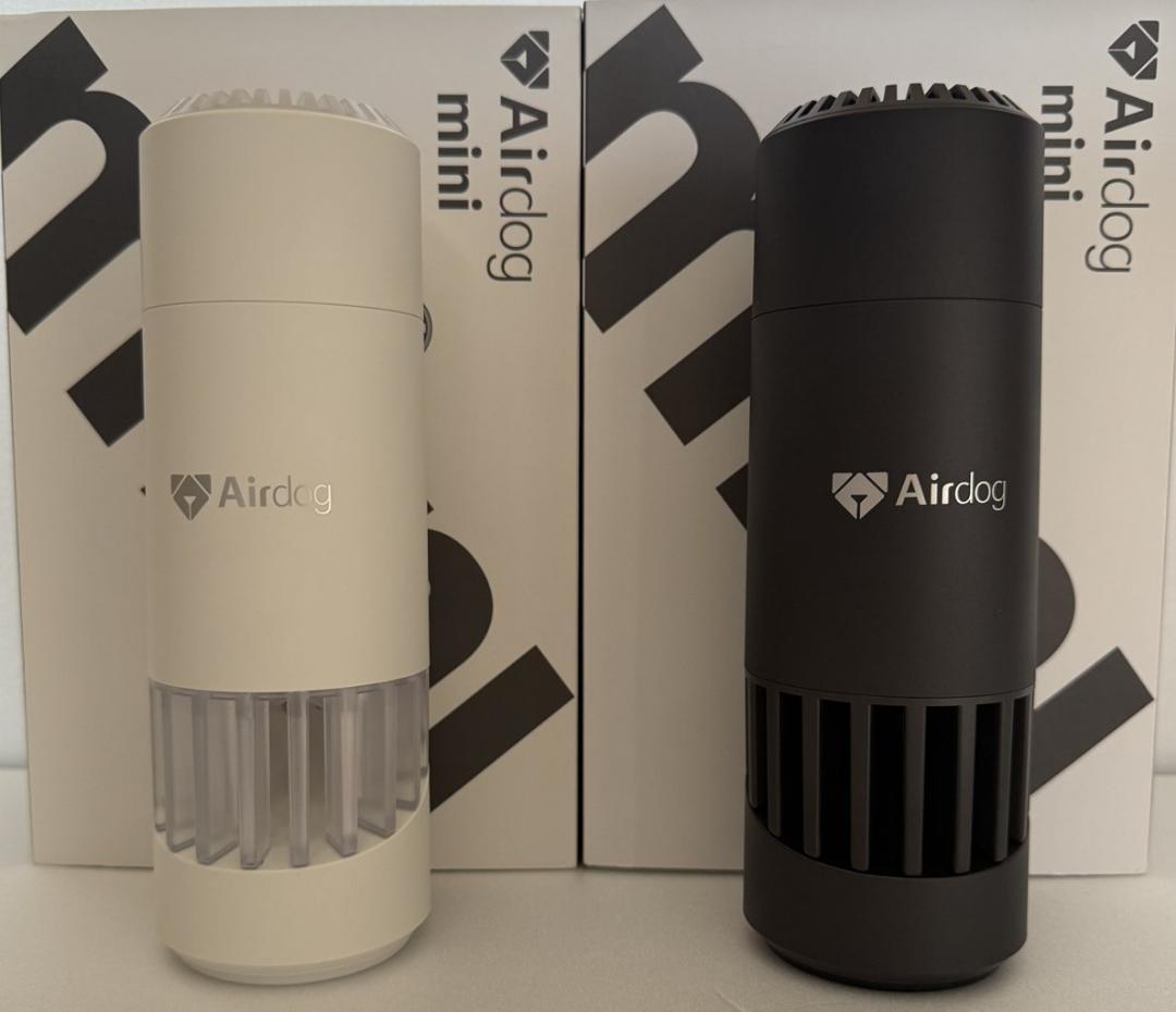 Airdog mini コード式（2024年発売モデル）白、黒セット【中古】