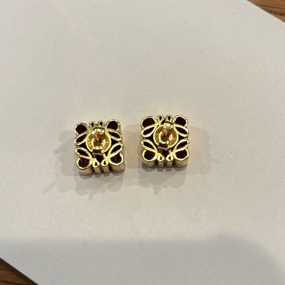 アナグラム ペブル スタッドピアス（スターリングシルバー