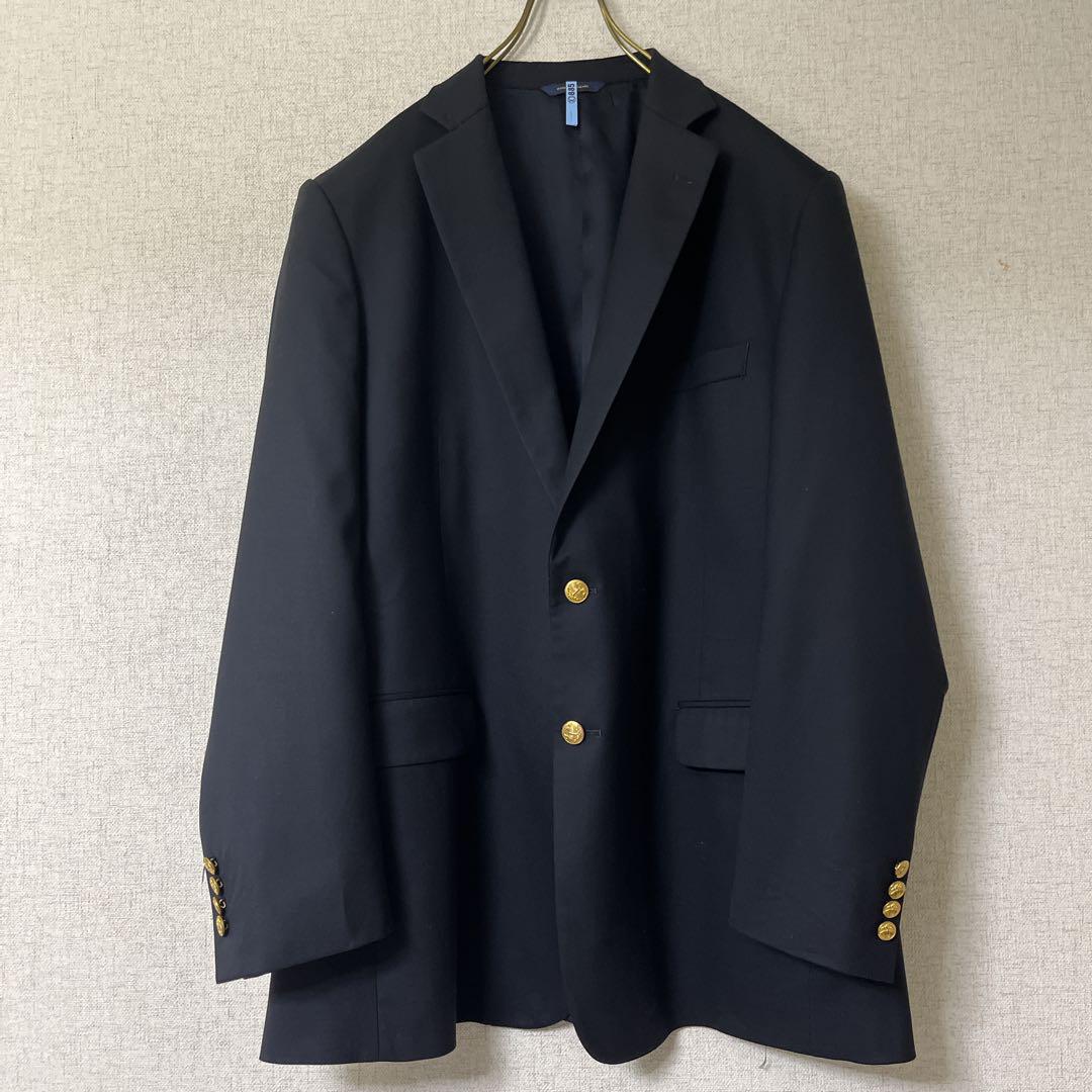 ブルックスブラザーズ 紺ブレ ブレザー 金ボタン濃紺 クリーニング済み 46L