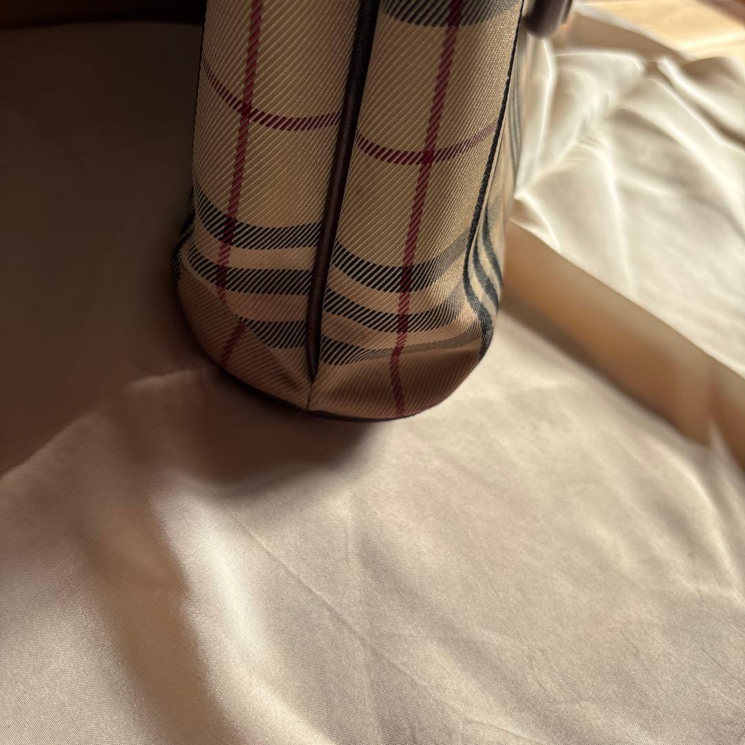 BURBERRY チェック柄 トートバッグ