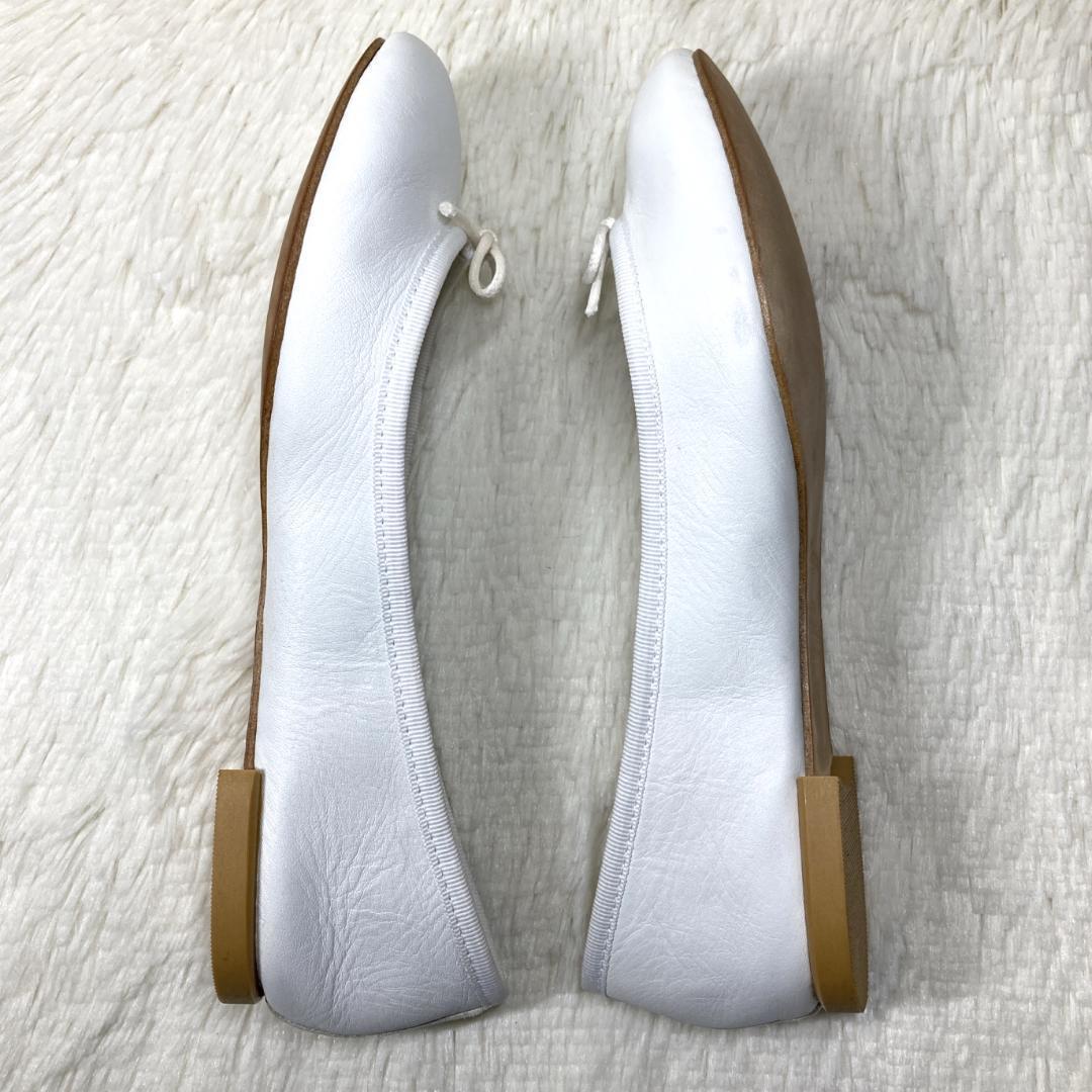 ✨美品✨repetto レペット フラットシューズ 本革 23cm ホワイト