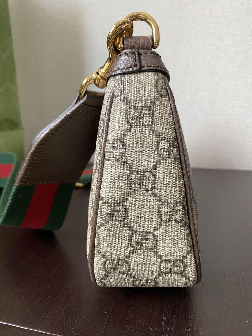 美品 松屋銀座購入 グッチ〔オフィディア〕 ハチ・イチゴチャーム付き 画像20