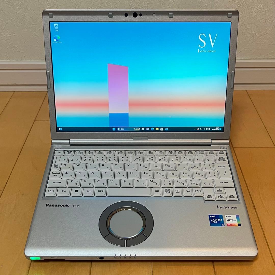 SSD512GB搭載 パナソニック CF-SV1 i5-16GB 2310時間Panasonic
