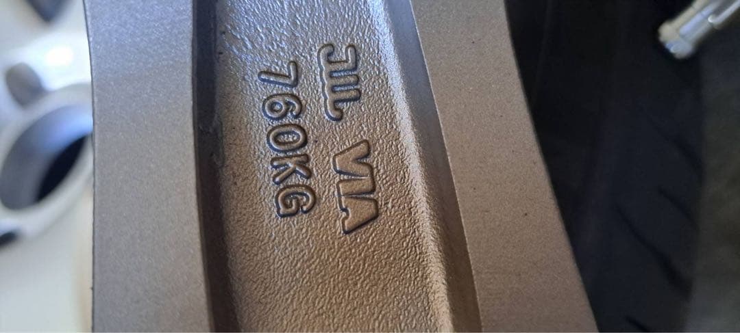 ブロンズ5スポークホイールセット 18インチ