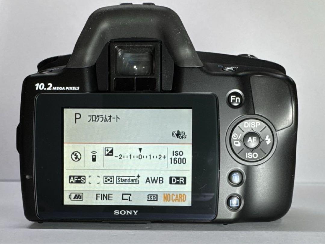 SONY アルファ230  一眼レフカメラ