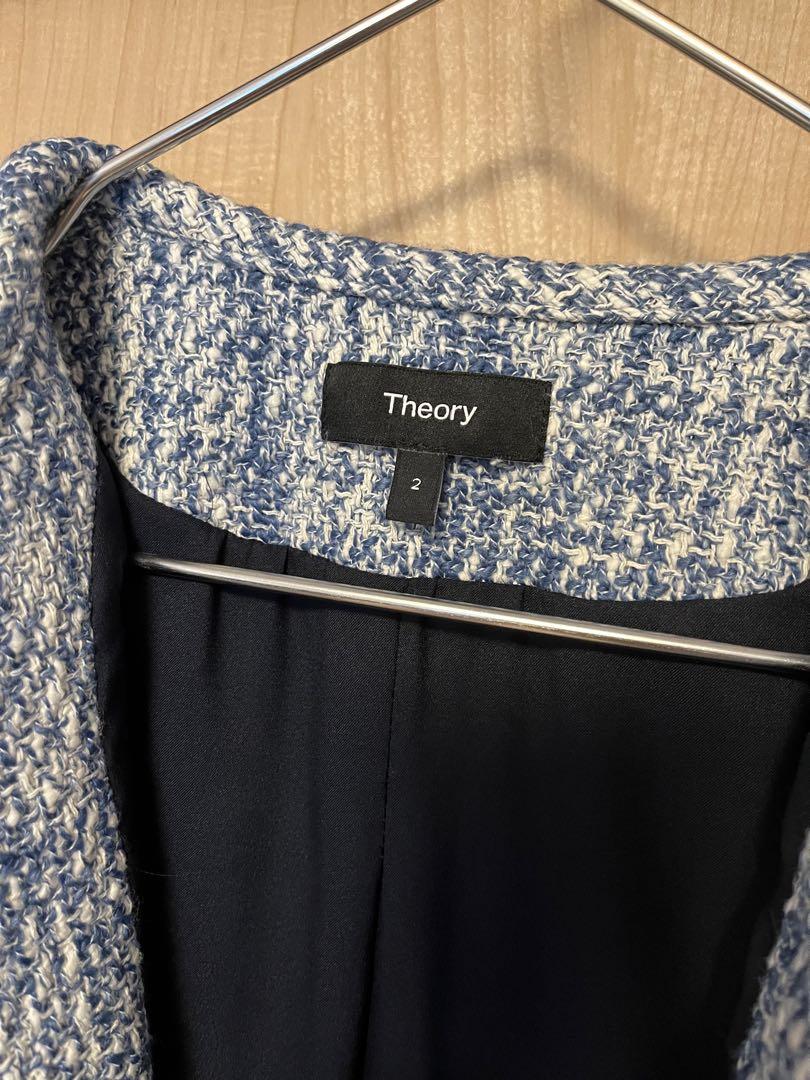Theory ノーカラージャケット サイズ2