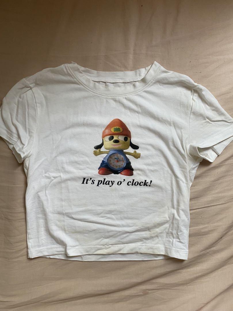 CARNALEパラッパラッパー クロップドTシャツ