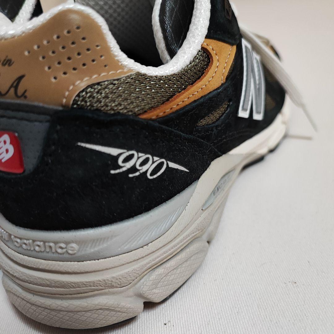 ★希少サイズアメリカ製★new balance M990BB3 23.5cm 画像6