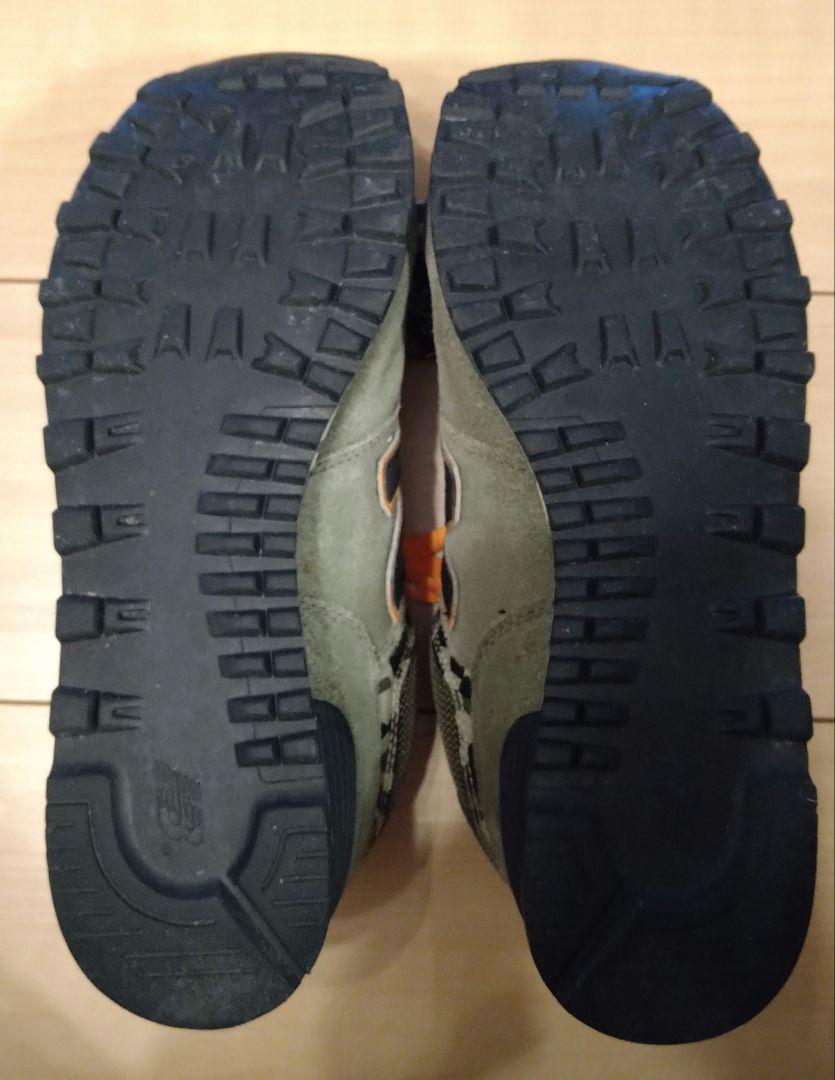 New Balance 574 グレー/グリーン/オレンジ/カモフラ26,5cm
