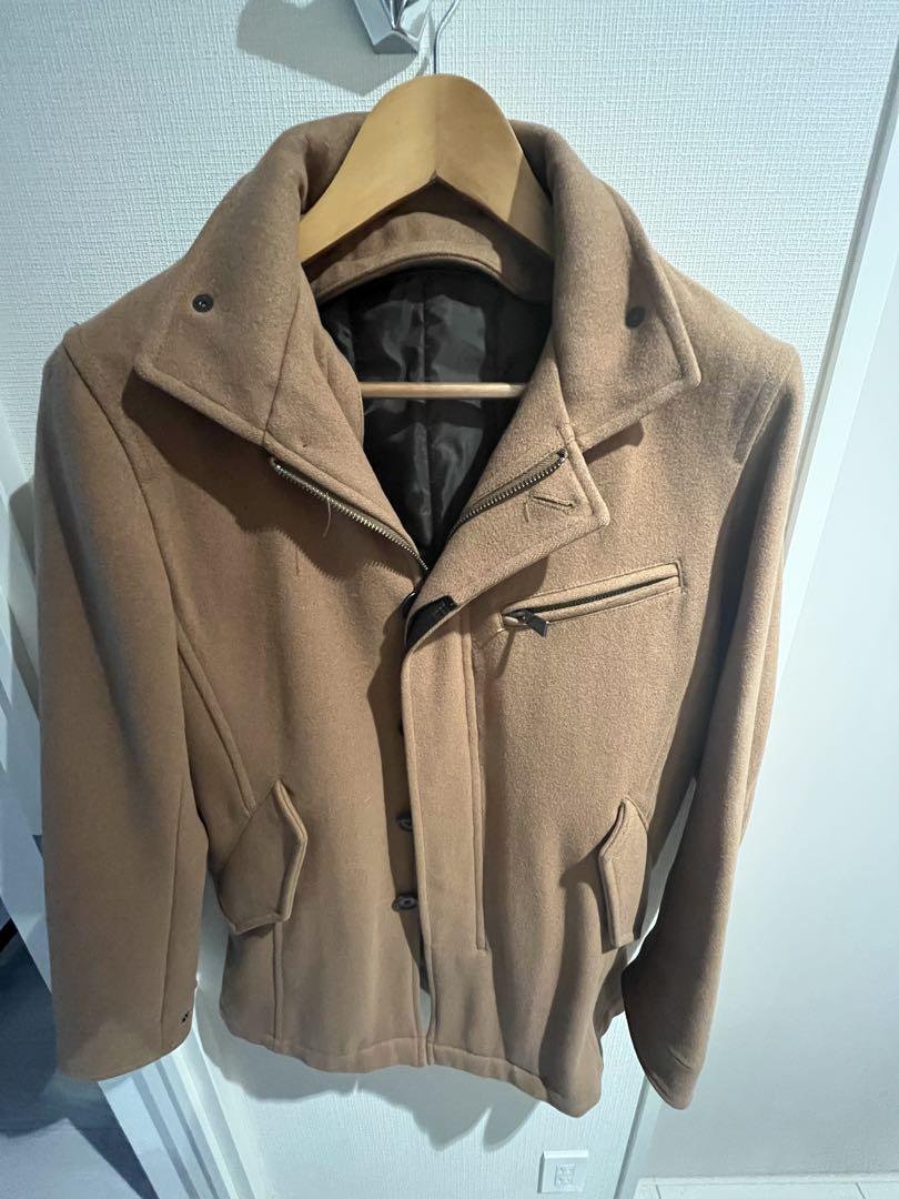 KATHARINE HAMNETT LONDON ウールコート キャメル M - メルカリ